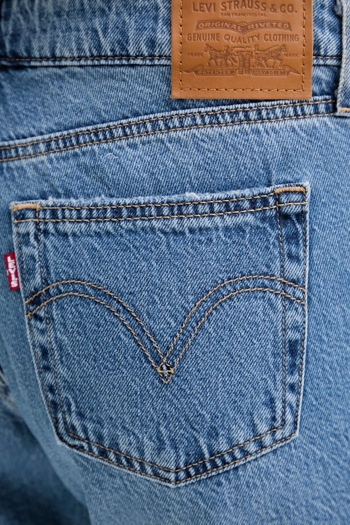 НИЗКИЕ СВОБОДНЫЕ джинсы - фото 4