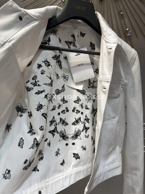 Рубашка Dior с принтом на спине - фото 4