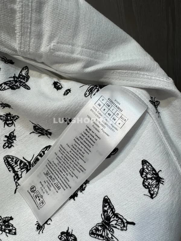 Рубашка Dior с принтом на спине - фото 6