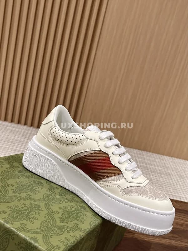 Кеды Gucci Chunky белые - фото 3