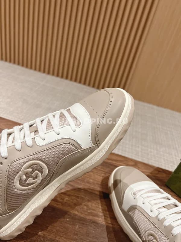 Кеды Gucci Mac 80 кремовые - фото 2