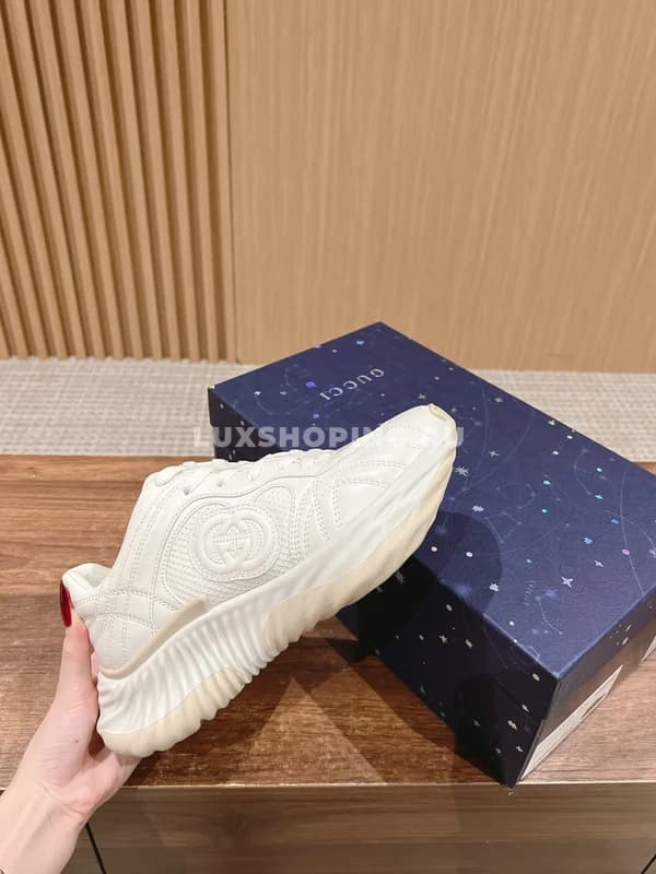 Кроссовки Gucci Ripple белые - фото 2