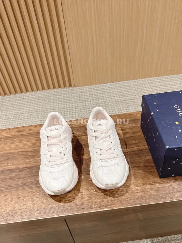 Кроссовки Gucci Ripple розовые