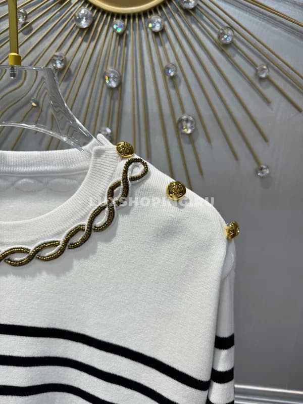 Джемпер Valentino в полоску - фото 4