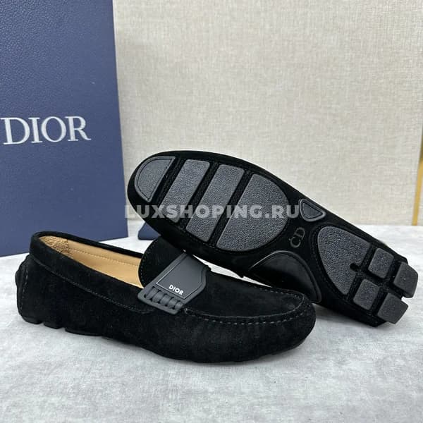 Мокасины Dior черные - фото 4