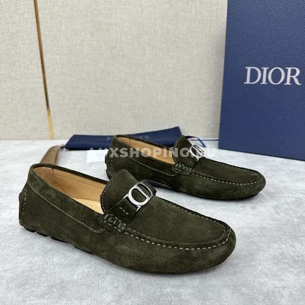 Мокасины Dior Icon зеленые - фото 2