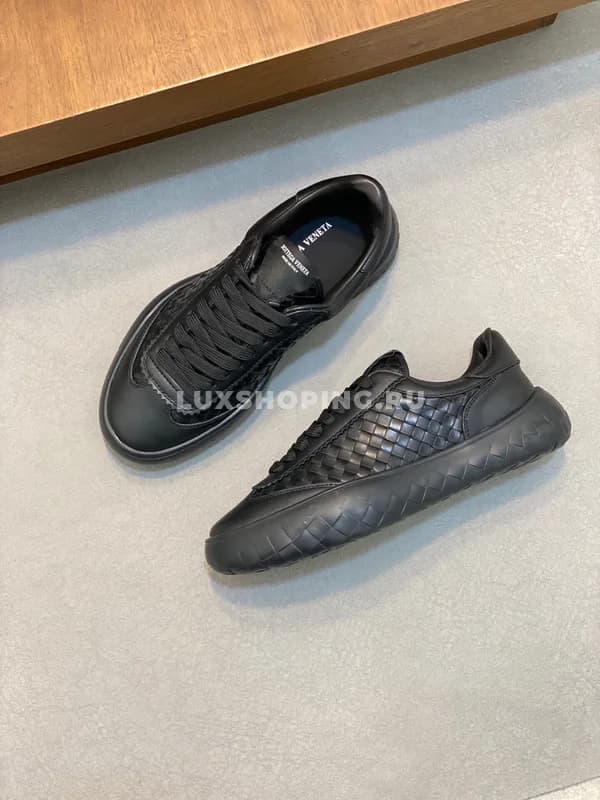 Кроссовки Bottega Veneta черные - фото 3