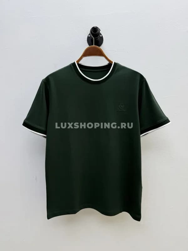 Футболка Loro Piano зеленая