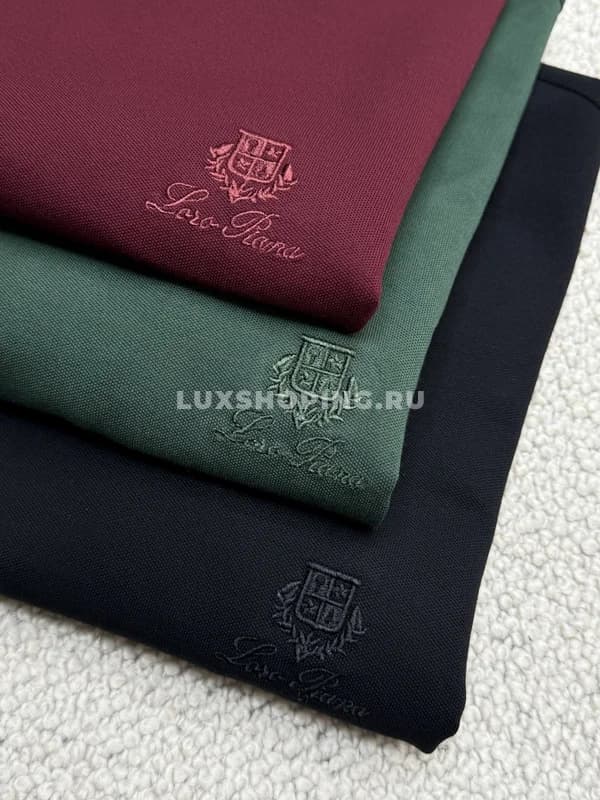 Футболка Loro Piano зеленая - фото 6