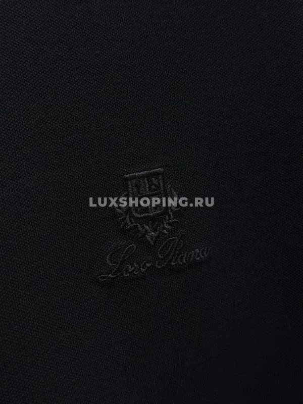 Футболка Loro Piano черная - фото 2
