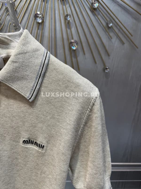 Джемпер их хлопка Miu - фото 3