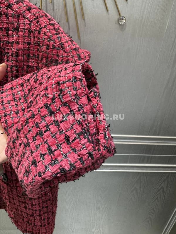 Твидовый укороченный жакет Chanel - фото 5