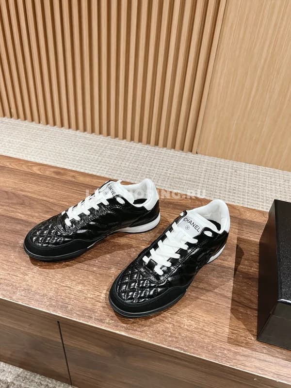 Кроссовки Chanel ретро черные - фото 2