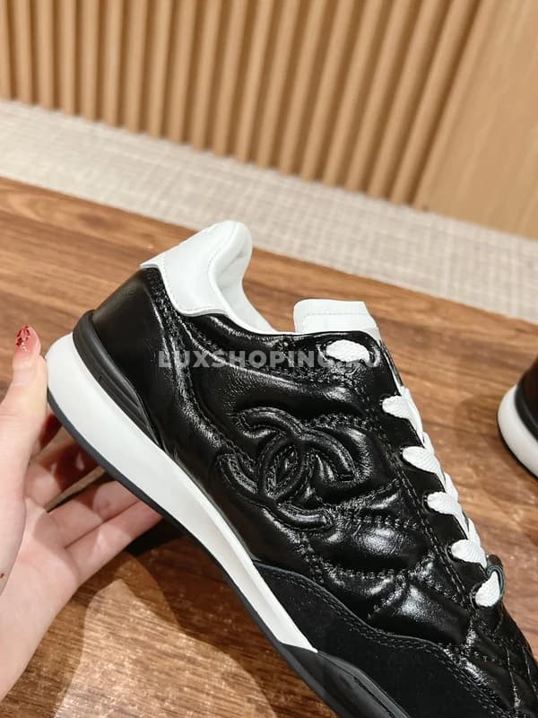 Кроссовки Chanel ретро черные - фото 4