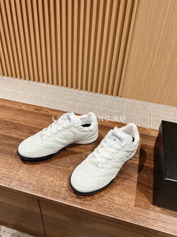 Кроссовки Chanel ретро белые - фото 3