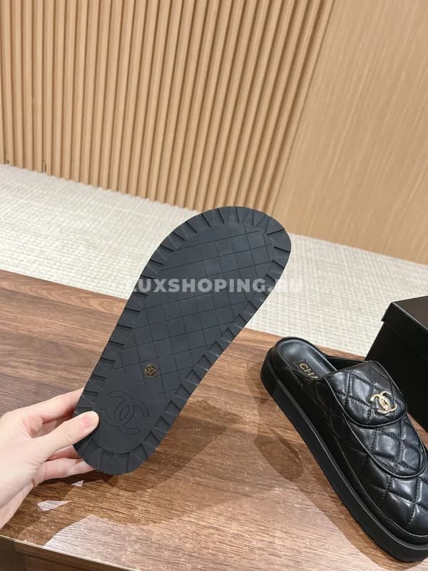 Мюли Chanel черные - фото 7