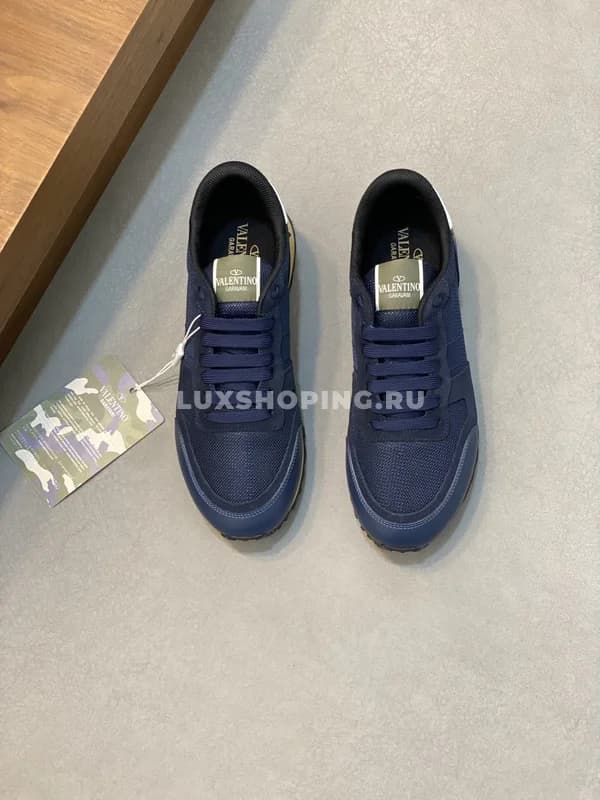 Кроссовки Valentino Rockrunner синие - фото 2