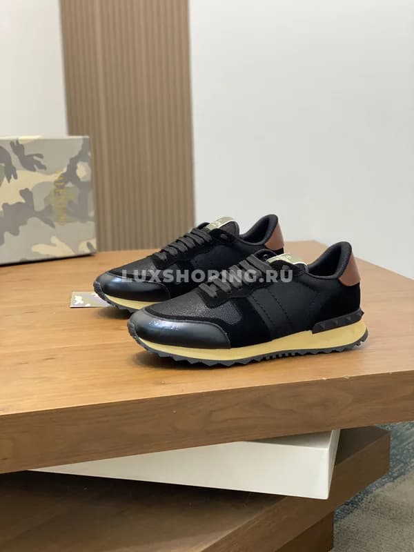 Кроссовки Valentino Rockrunner черные