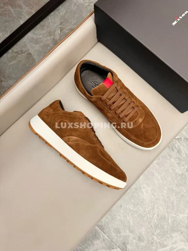 Кеды Kiton коричневые - фото 5