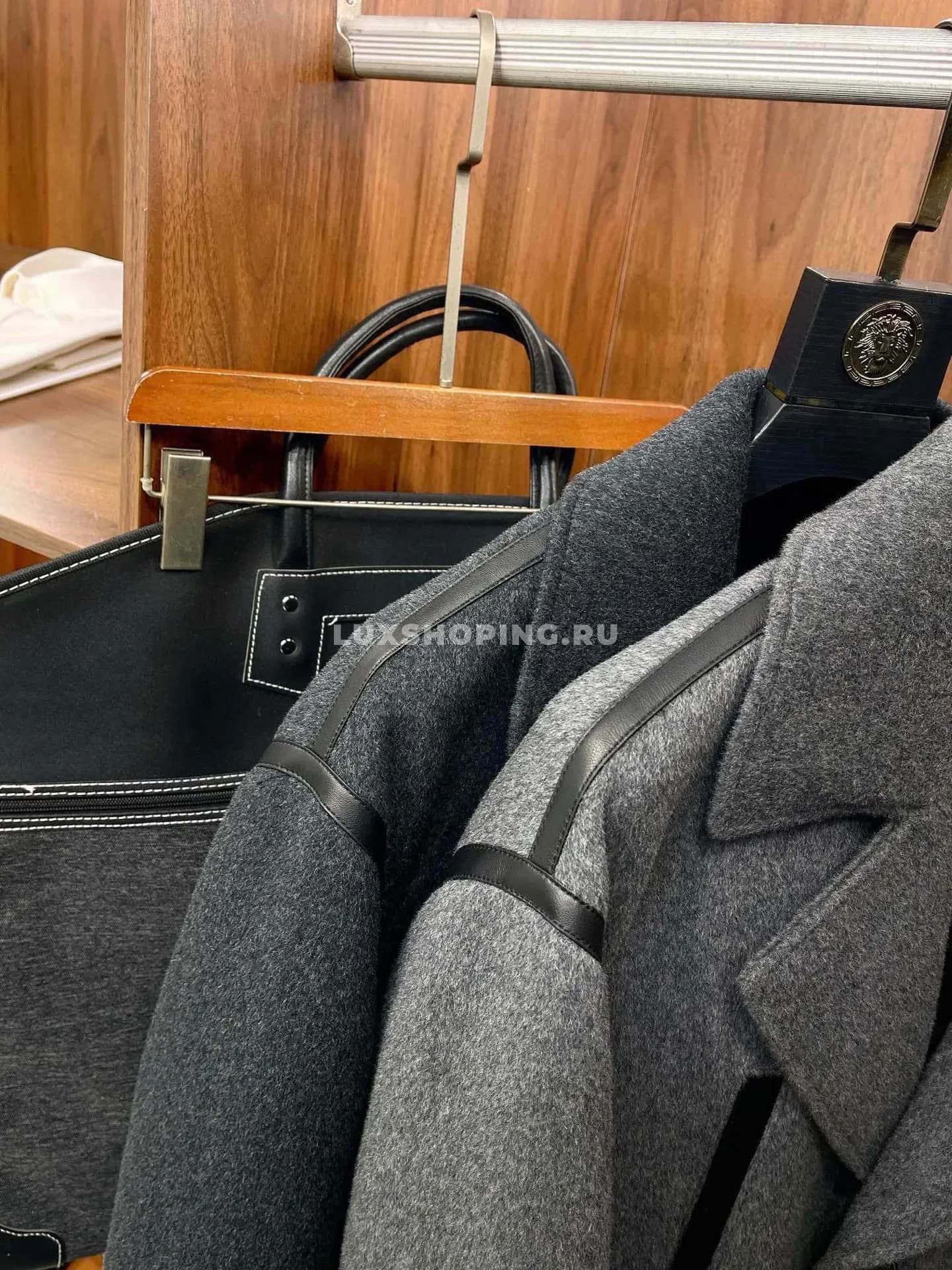 Пальто Dior двуцветное из кашемира - фото 6