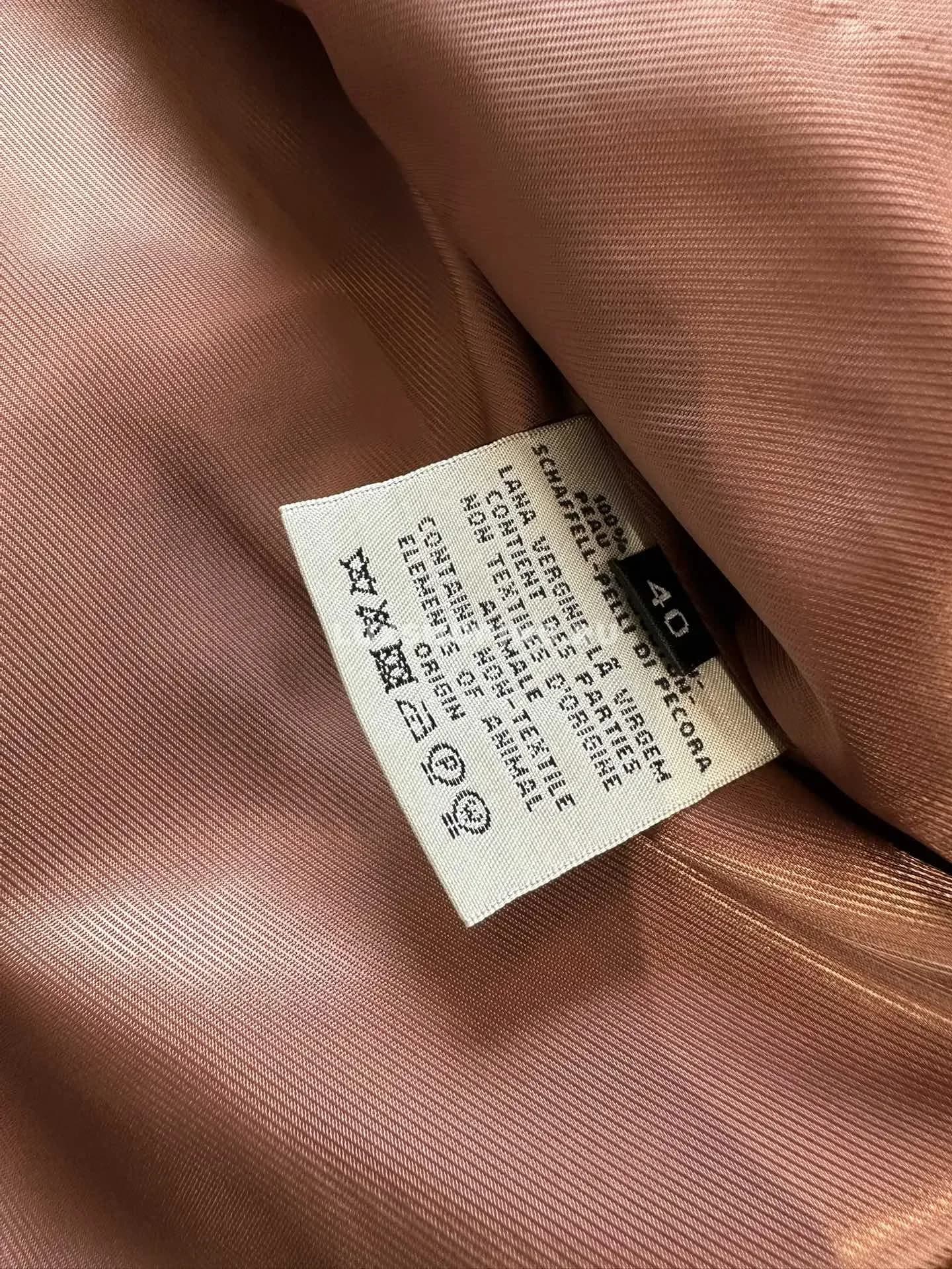 Кожаная куртка Bottega коричневая - фото 8