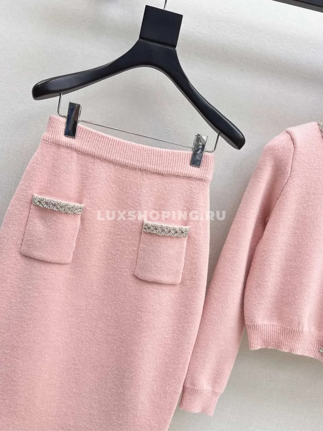 Костюм Chanel розовый - фото 2