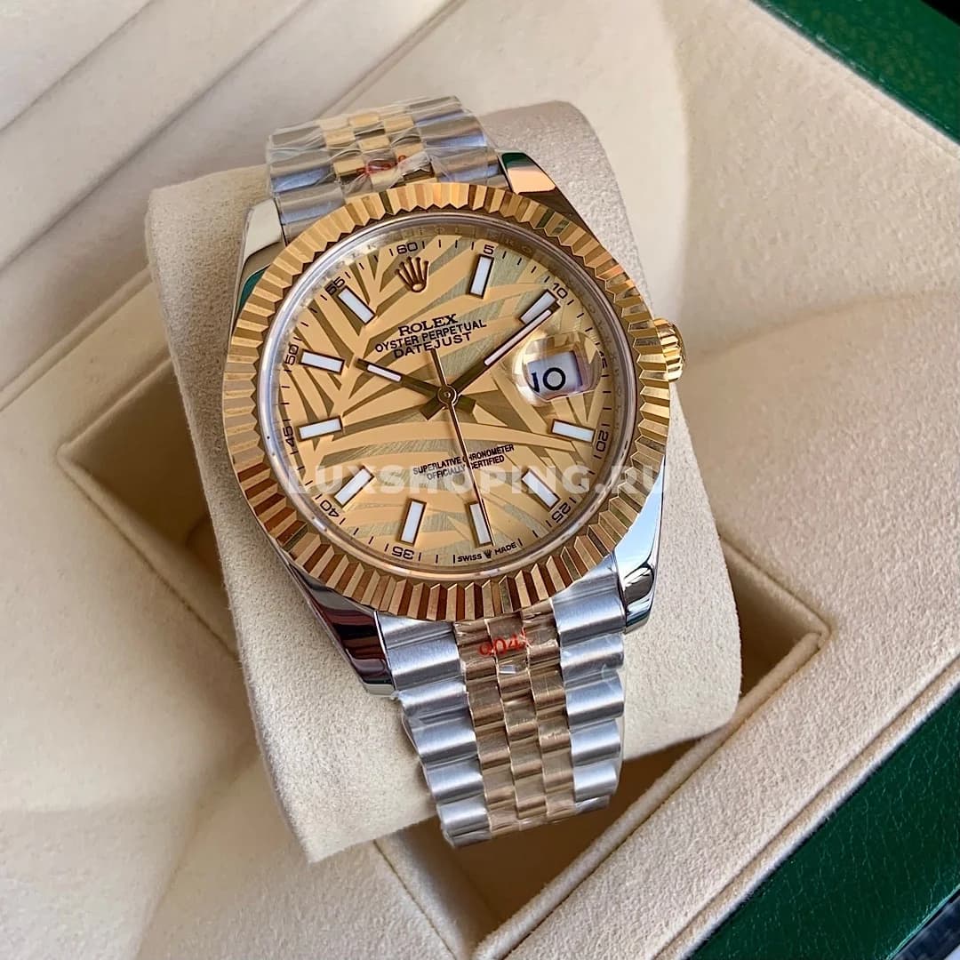 Часы Rolex Datejust золото с желтым