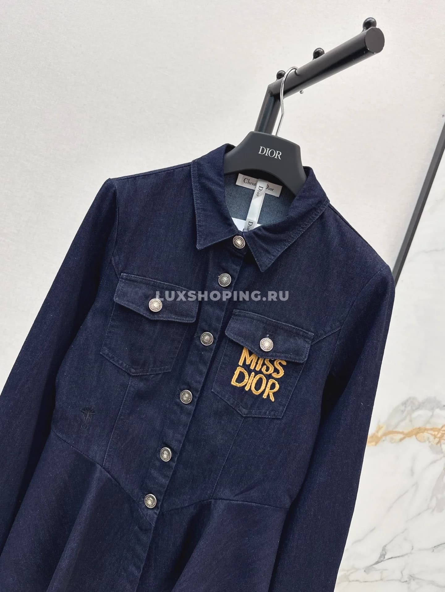 Джинсовая рубашка Dior - фото 3