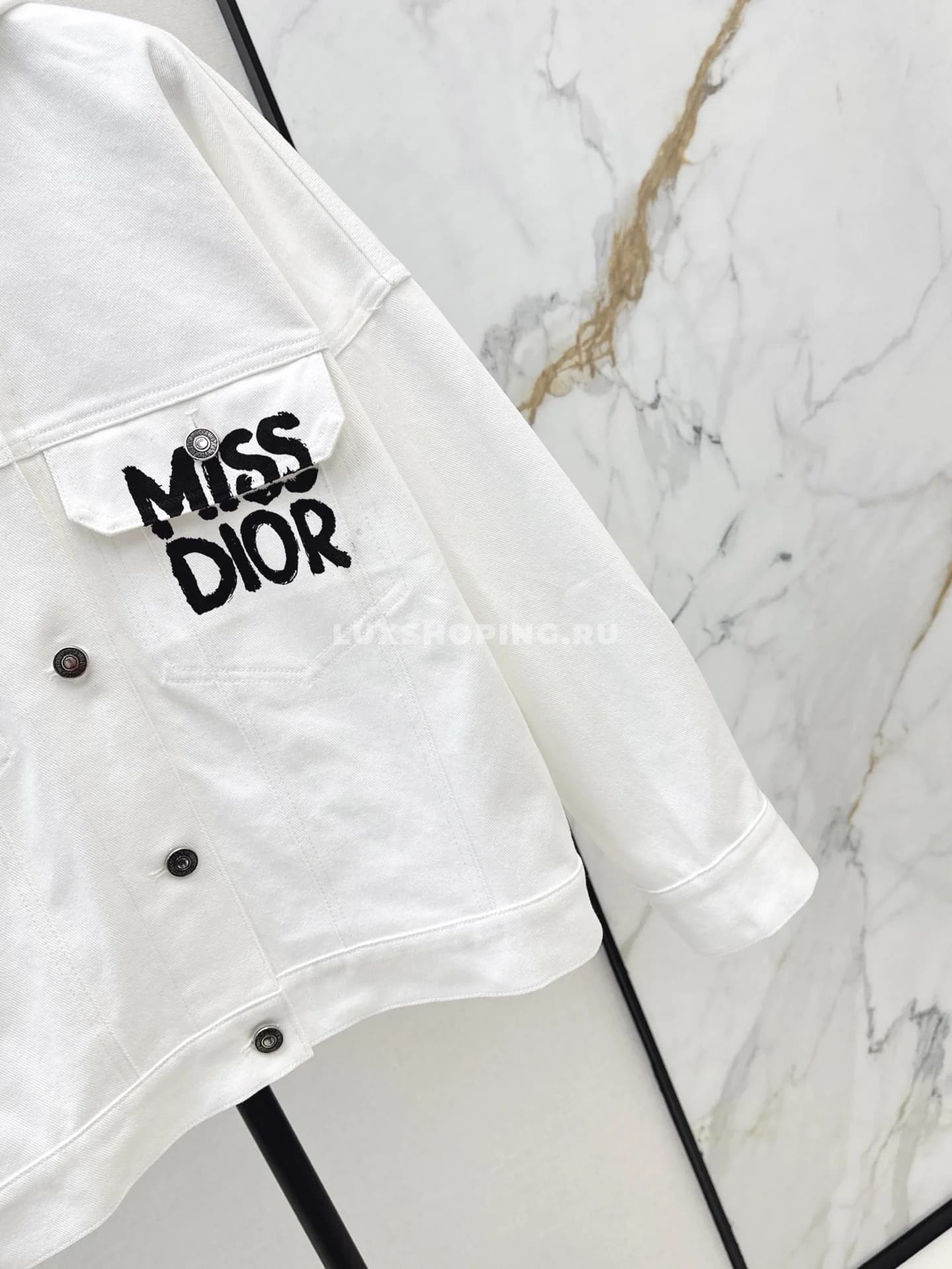 Джинсовая рубашка Miss Dior - фото 3