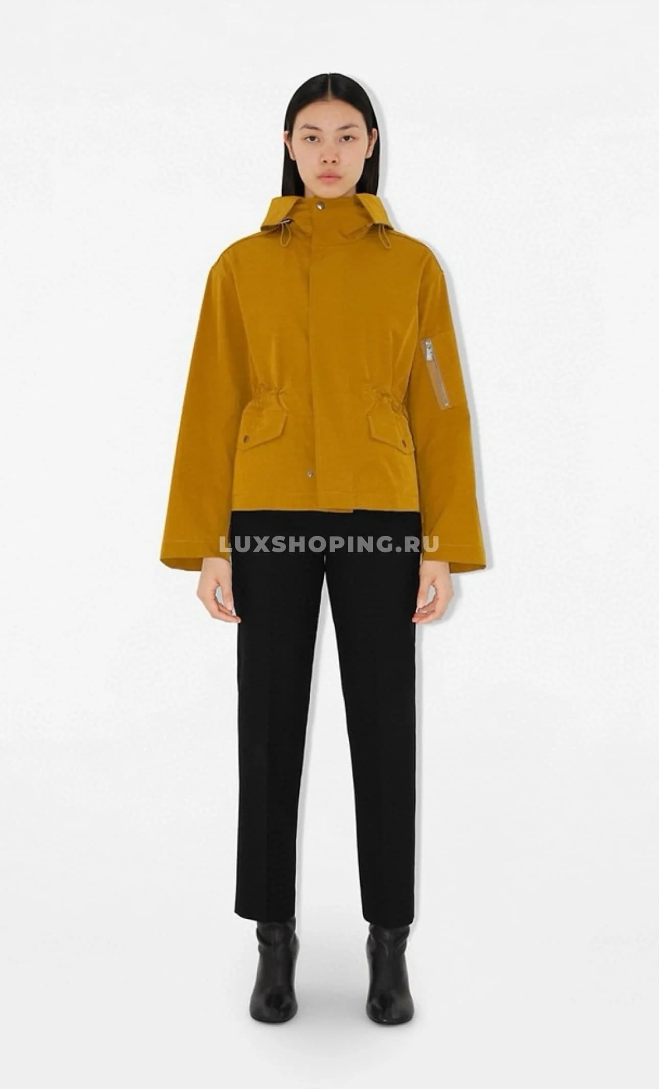 Burberry легкая удобная куртка парка, хаки - фото 10