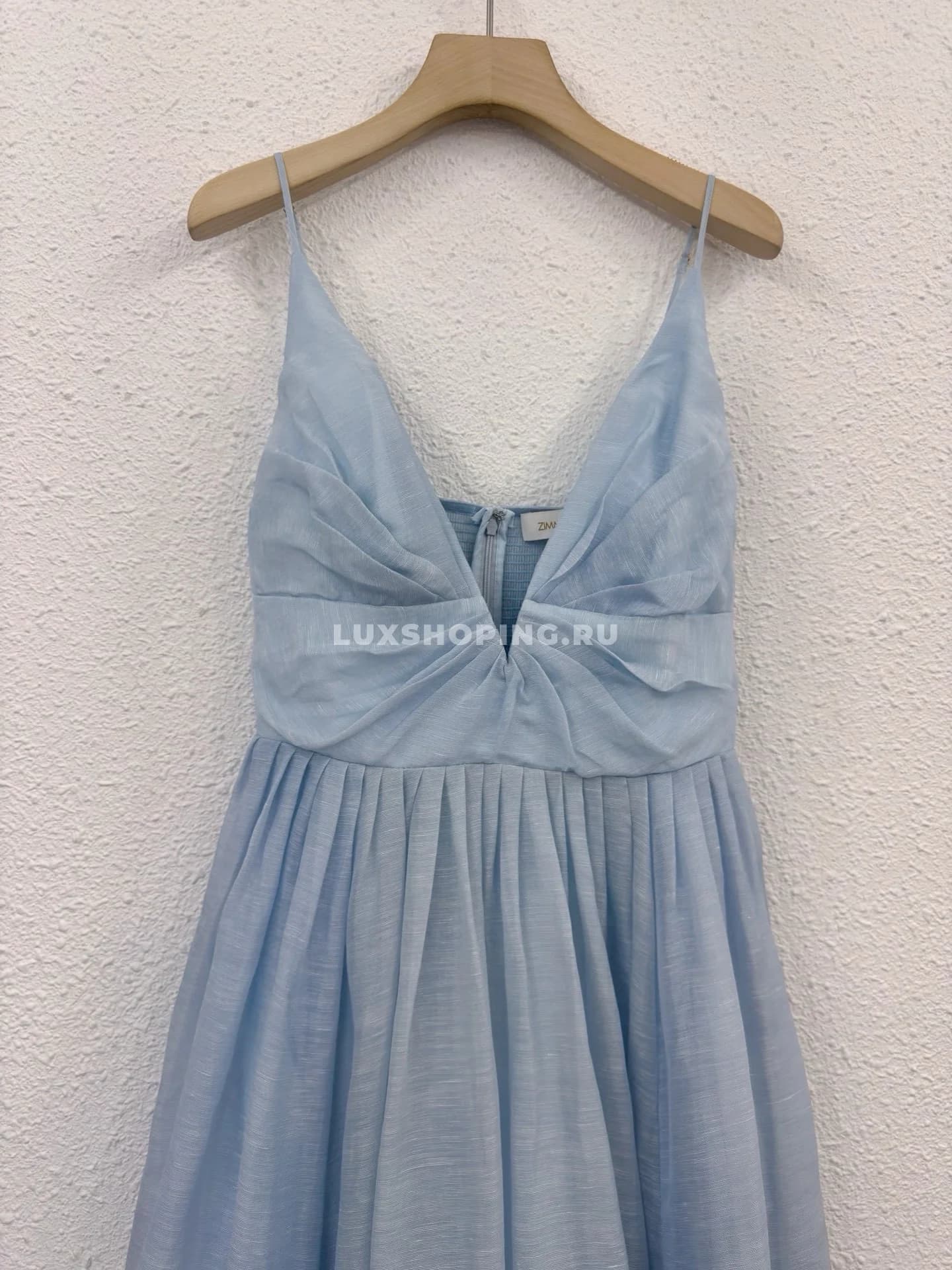 ZIMMERMANN платье миди с v-образным вырезом illuminate - фото 3