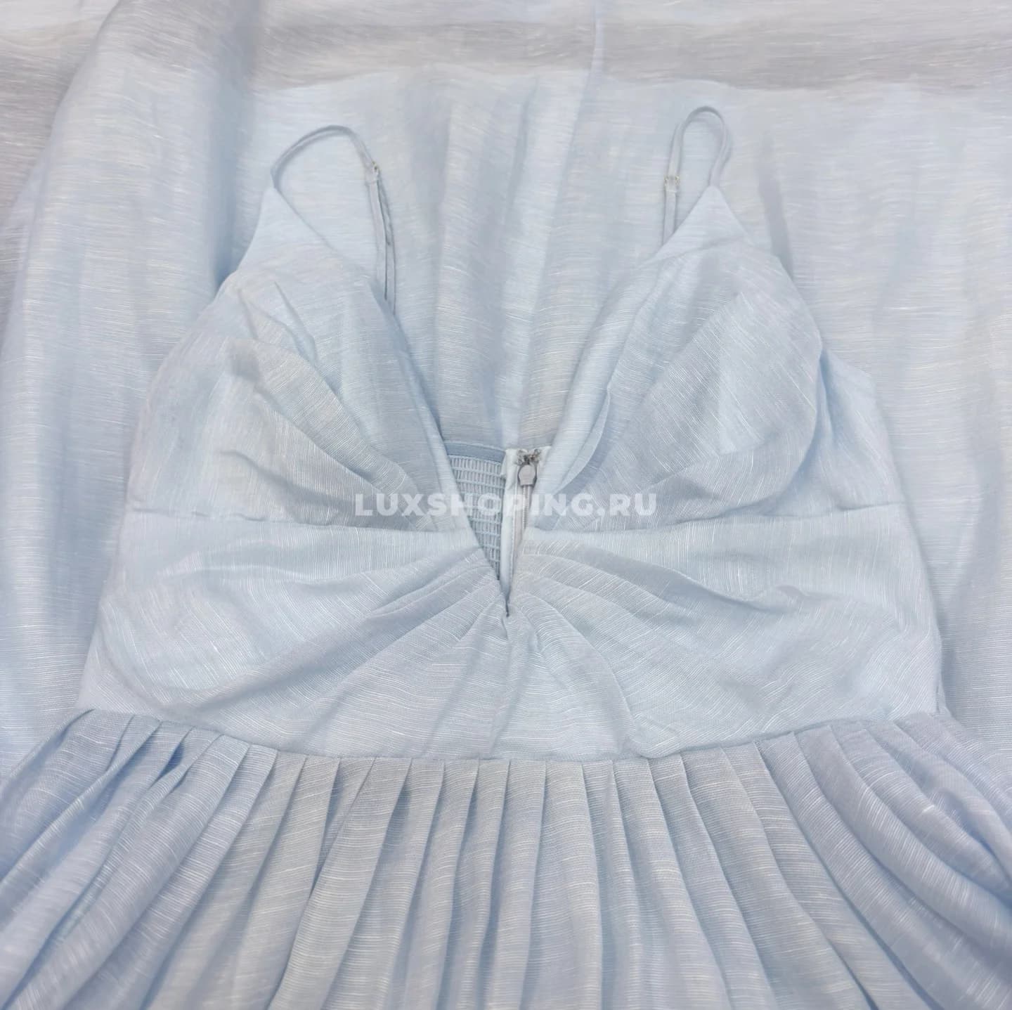 ZIMMERMANN платье миди с v-образным вырезом illuminate - фото 7