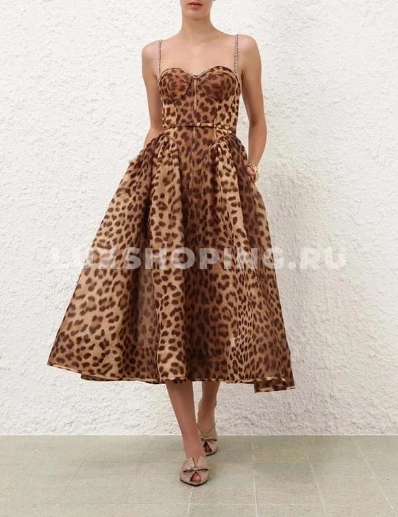 ZIMMERMANN платье midi crush