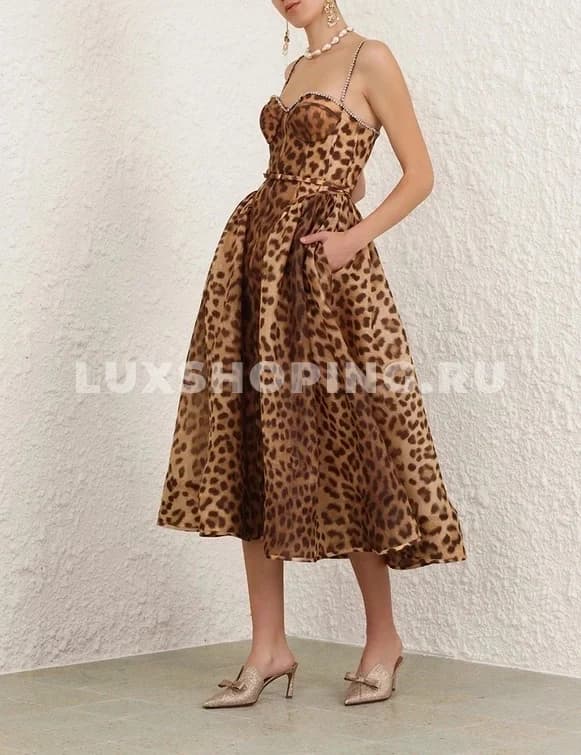 ZIMMERMANN платье midi crush - фото 2