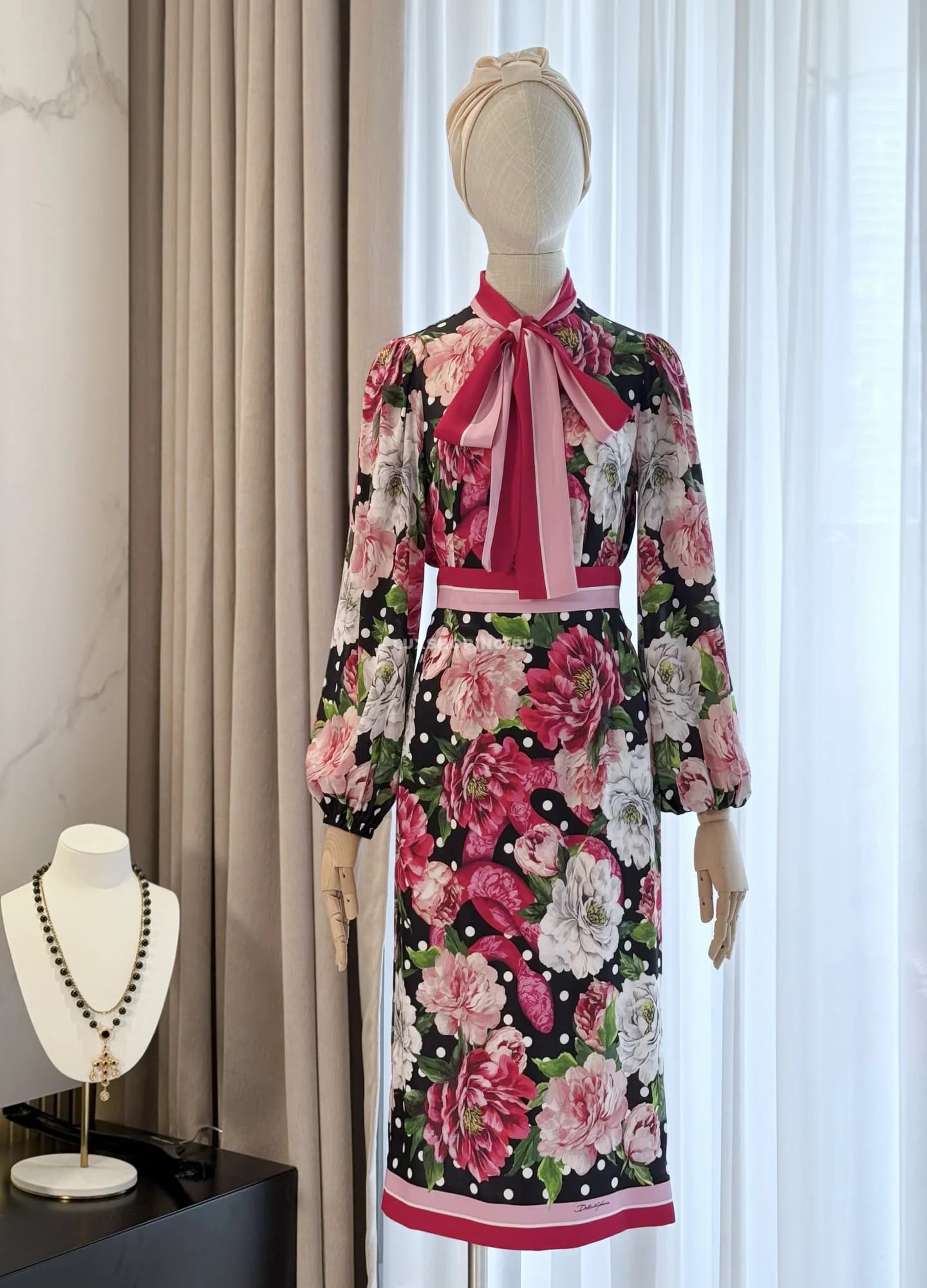 Костюм из шелка Dolce Gabbana - фото 6