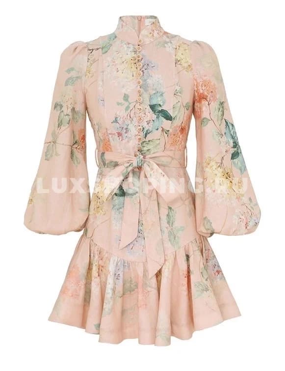 ZIMMERMANN ILLUMINATE PEPLUM MINI DRESS - фото 5