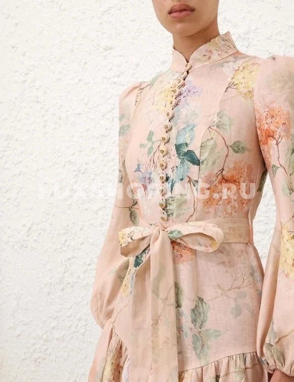 ZIMMERMANN ILLUMINATE PEPLUM MINI DRESS - фото 6