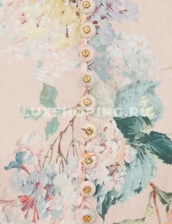 ZIMMERMANN ILLUMINATE PEPLUM MINI DRESS - фото 7