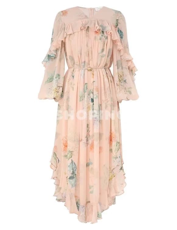 ZIMMERMANN платье ROBE CAPE ILLUMINATE - фото 5