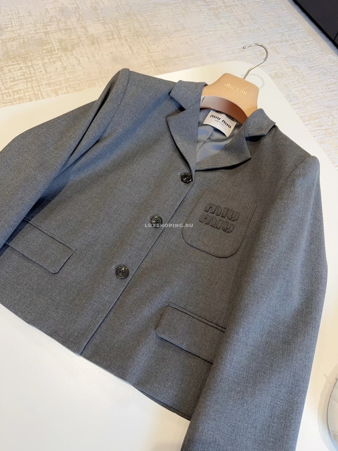 Шерстяной костюм Miu Miu - фото 5