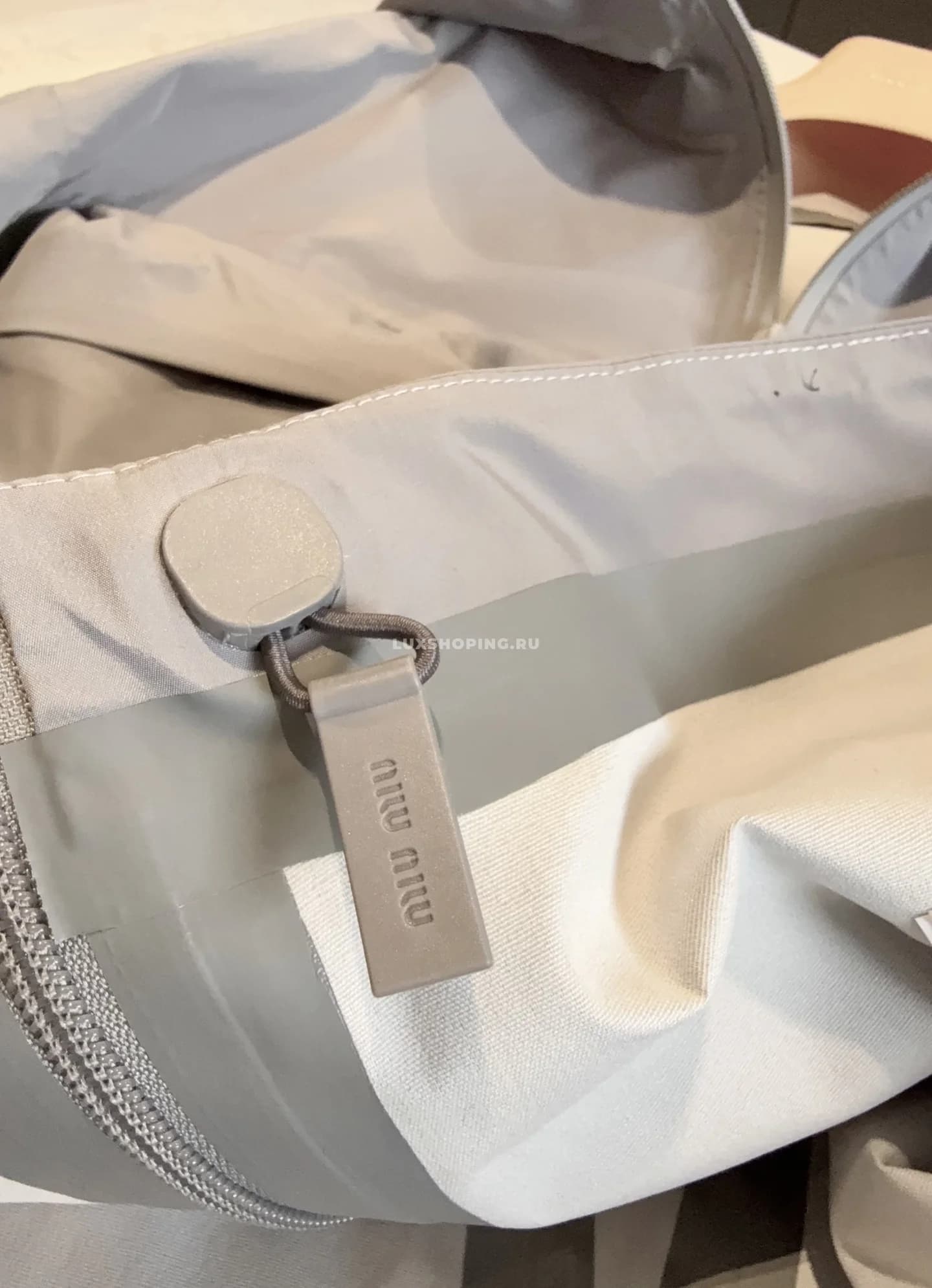 Ветровка Miu серая - фото 7