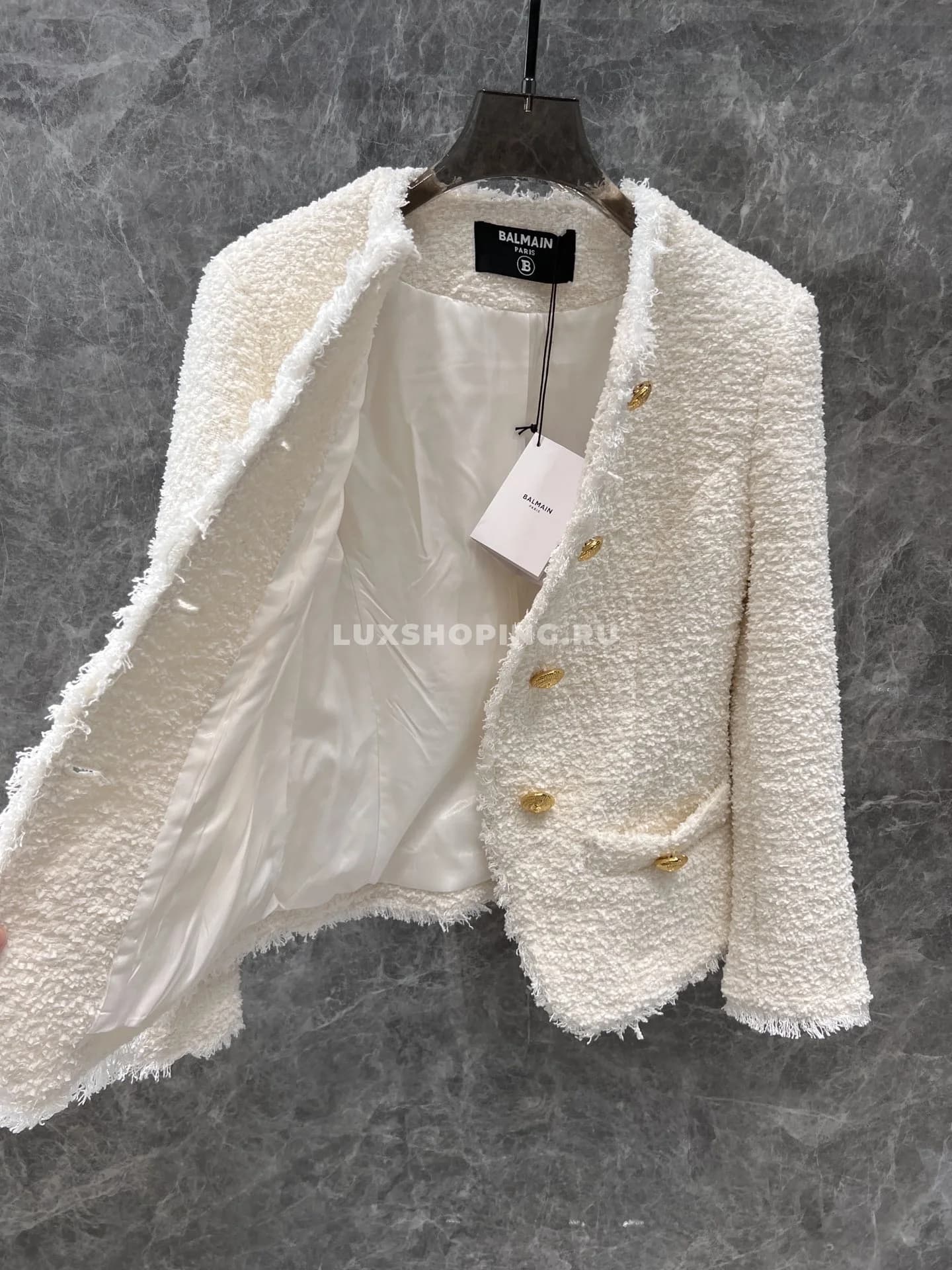 Жакет Balmain с золотыми пугавицами - фото 3