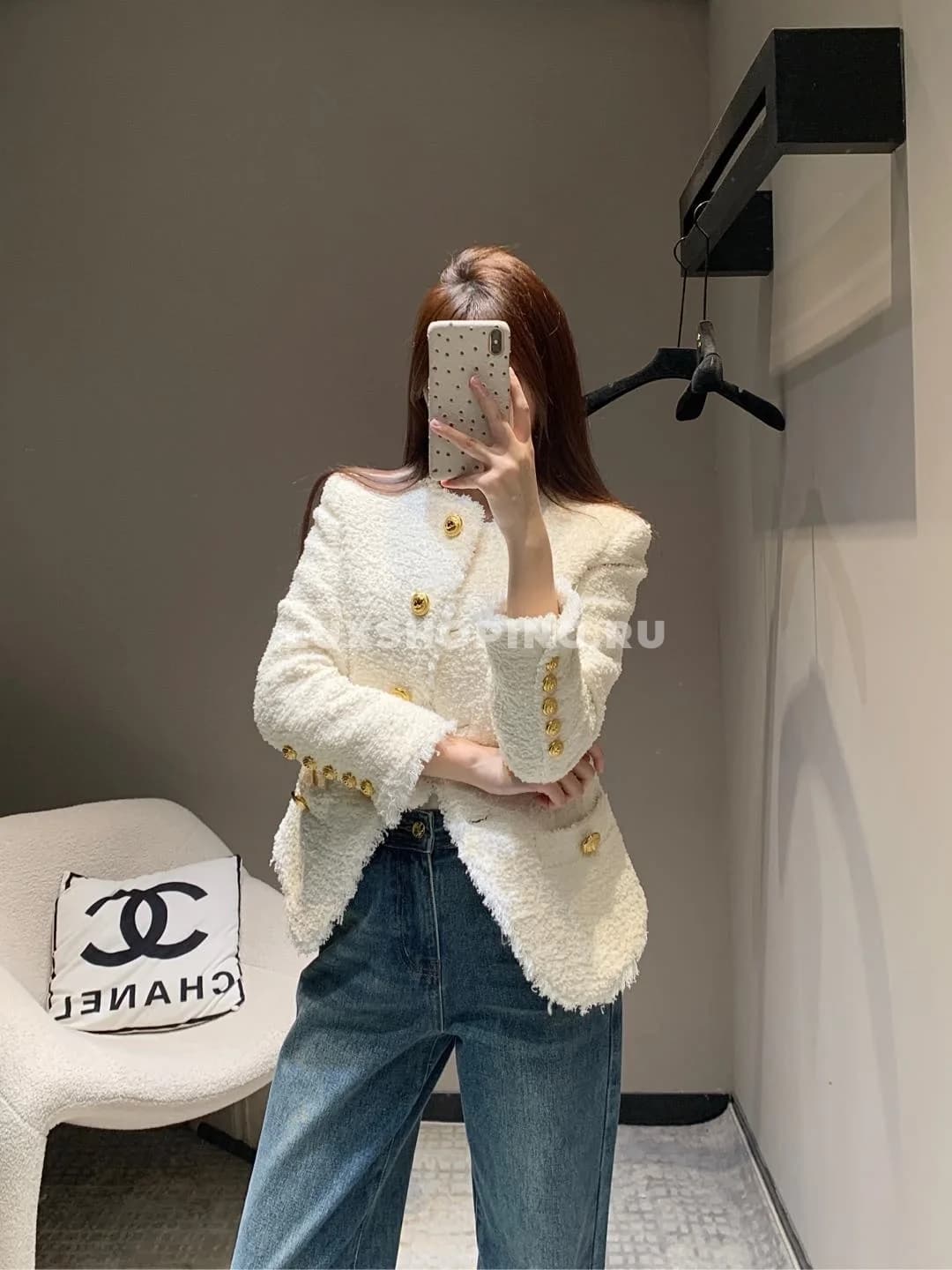 Жакет Balmain с золотыми пугавицами - фото 4