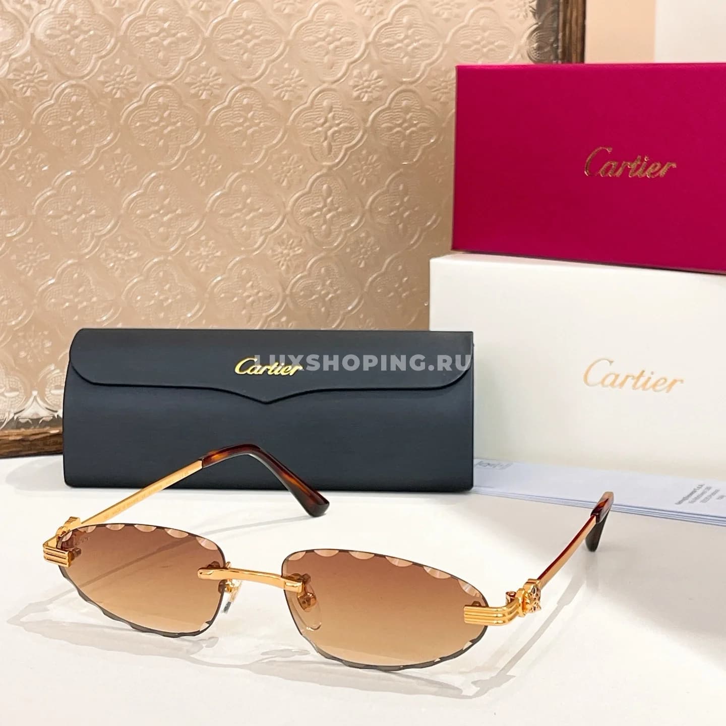 Очки Cartier (CT0652S) - фото 8