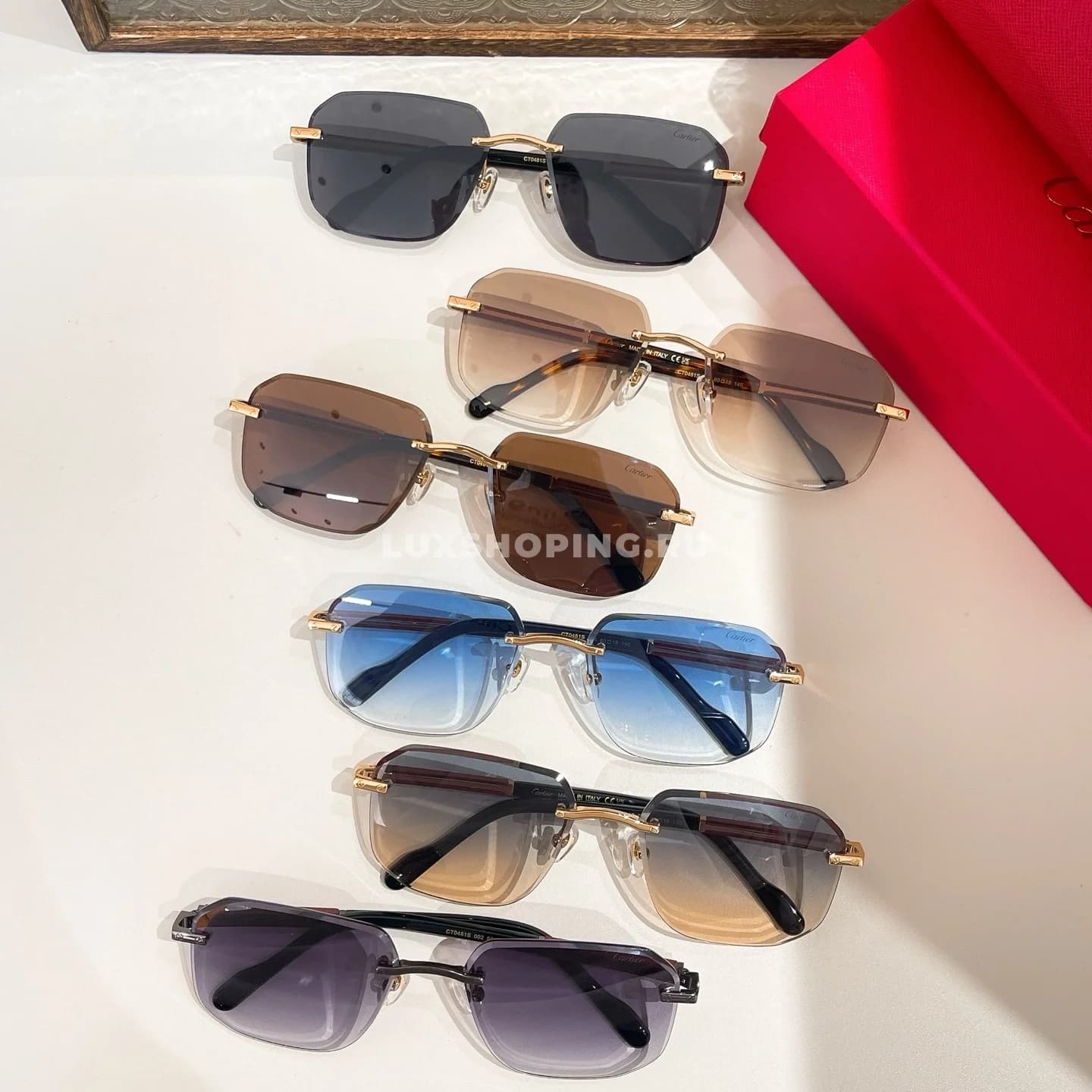 Очки Cartier (CT0481S) - фото 5