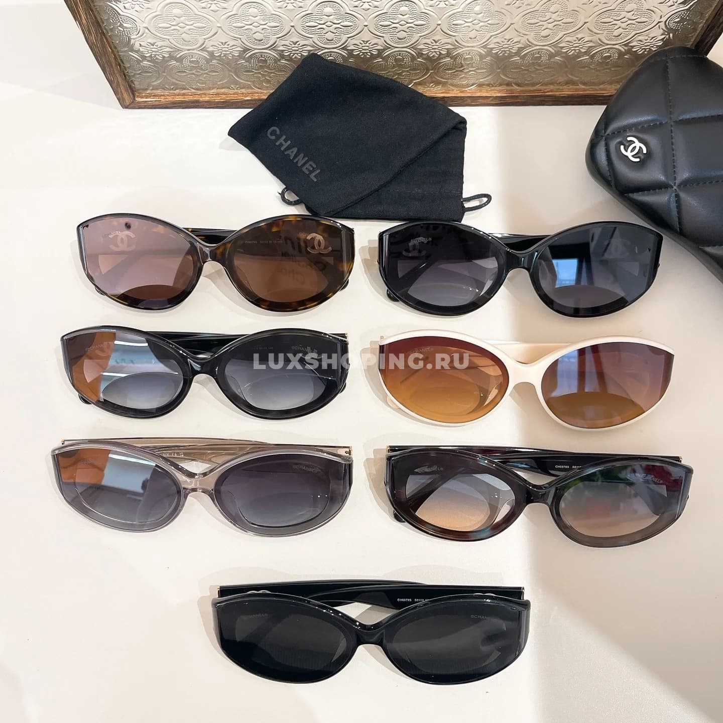 Очки Chanel (CH6078S) - фото 4