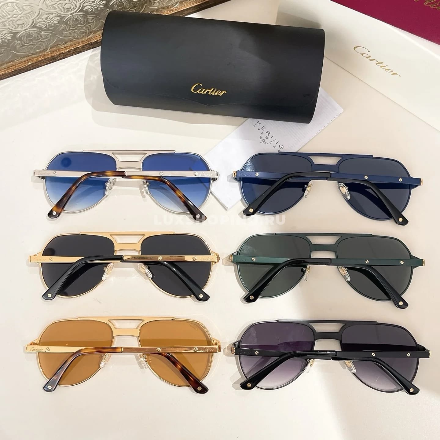 Очки Cartier (CT0639S) - фото 5