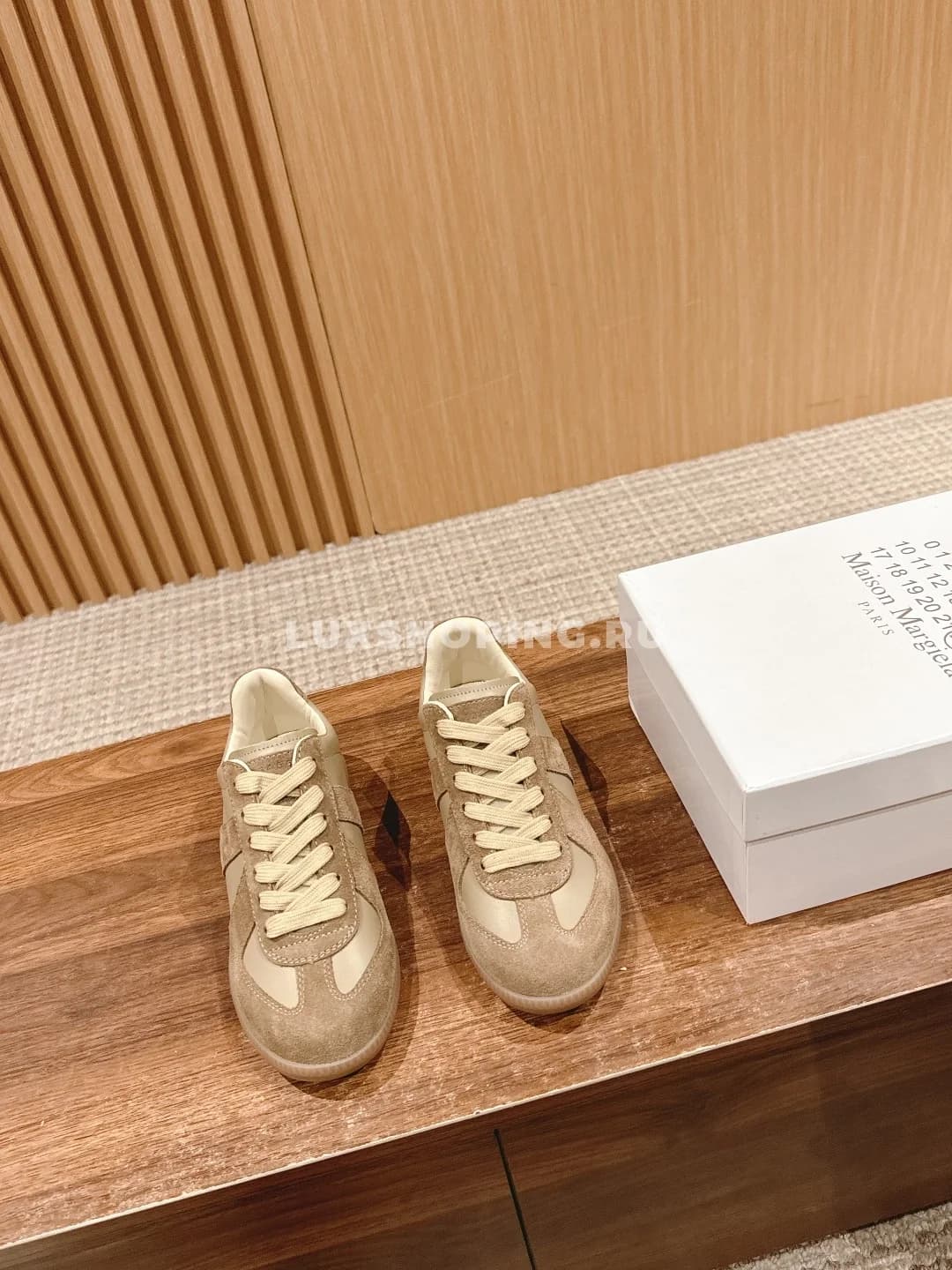 Кроссовки Maison Margiela коричневые - фото 2