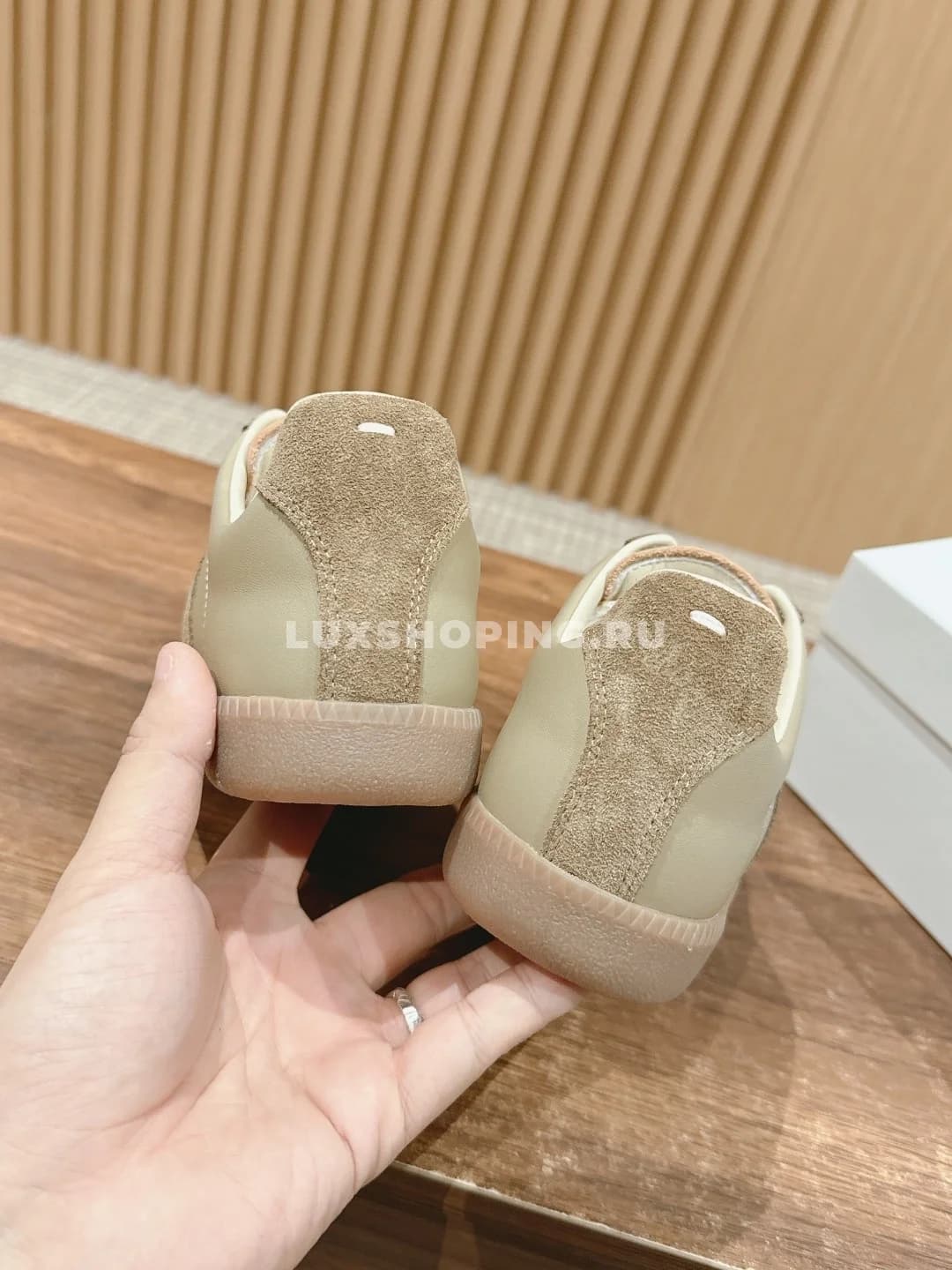 Кроссовки Maison Margiela коричневые - фото 6