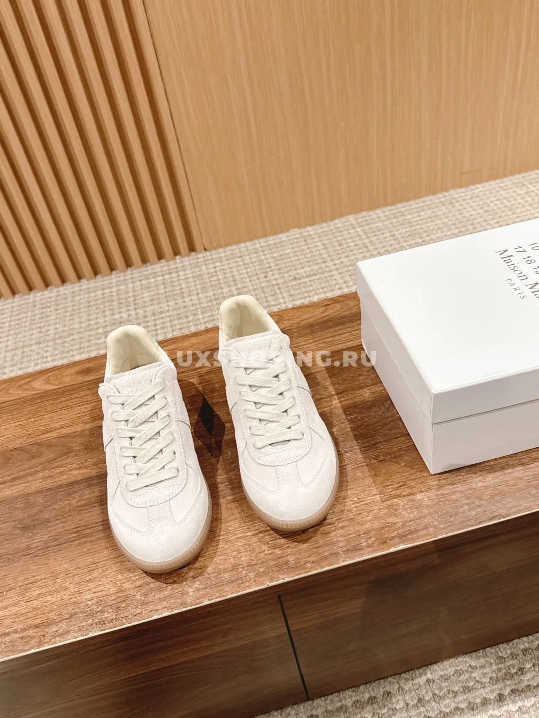 Кроссовки Maison Margiela белые - фото 4